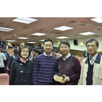 許薰丰老師.曾文甲系主任.楊光磊處長.呂福興前教務長