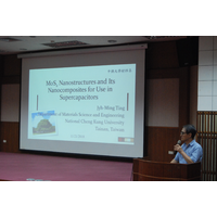 題目:MoS2 and its nanocomposites for Supercapacitor Application/主持人/邀請人:呂福興老師