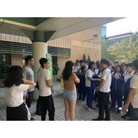 雲林縣揚子高中至本系參訪活動,接待老師為劉恒睿老師。